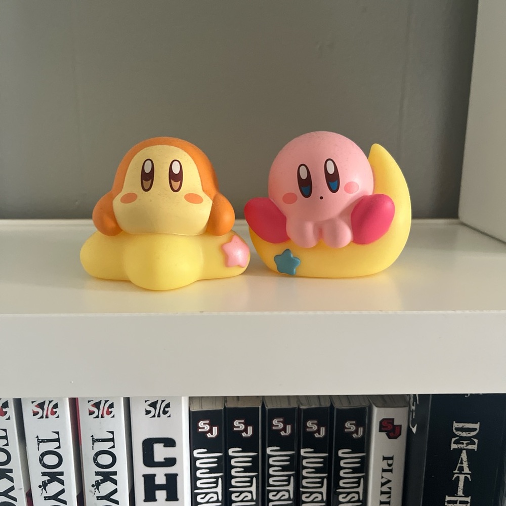 Kirby and Waddle Dee  cute Figurines🤍